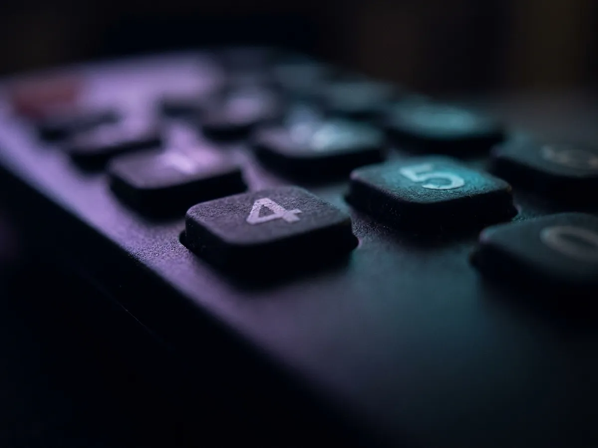 Two buttons held together on a remote to re-pair it